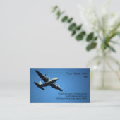 Luchtvaartdeskundige Visitekaartje (Staand voorkant)