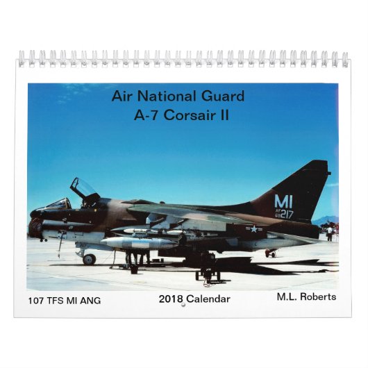 Luchtvaartdienst A-7 Corsair II Kalender (Hoes)