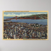 Luchtvaartdienst van het gehele centrum poster (Voorkant)