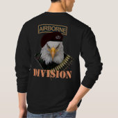 Luchtvaartdivisie Militaire adelaar T-shirt (Achterkant)