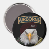 Luchtvaarteenheden met gedurfde adelaar magneet (Voorkant / Achterkant)