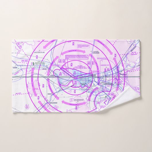 Luchtvaartgrafiek Handdoek (Handdoek)