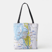 Luchtvaartgrafiek Tote Bag (Achterkant)