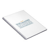 LuchtvaartHumor negeert geen controlelijsten Notitieboek (Rechterzijde)