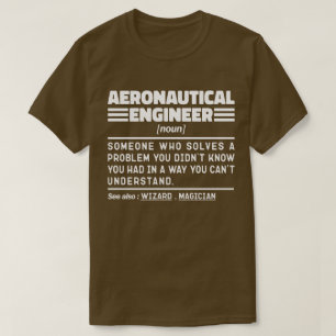 Luchtvaartingenieur Zelfstandig naamwoord Definiti T-shirt