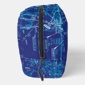Luchtvaartkaart Dopp Kit Toilettasje (Rechts)