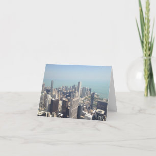 Luchtvaartkaart van Chicago — Uitzicht Kaart