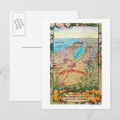 Luchtvaartkaart van Santa Clara Briefkaart (Voorkant / Achterkant)