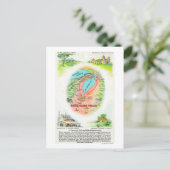 Luchtvaartkaart van Santa Clara County met sites Briefkaart (Staand voorkant)