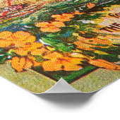 Luchtvaartkaart van Santa Clara Poster (Hoek)