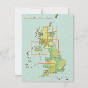 Luchtvaartkaart Verenigd Koninkrijk