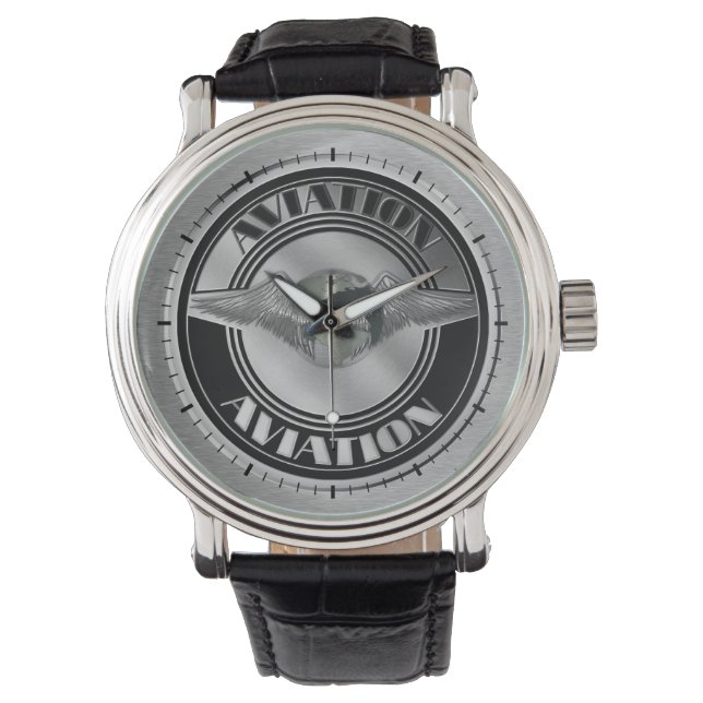  luchtvaartkunst horloge (Voorkant)