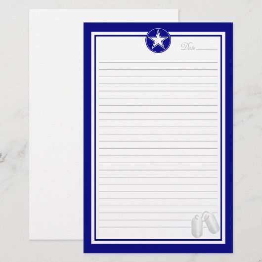 Luchtvaartmaatschappij Briefpapier (Voorkant / Achterkant)