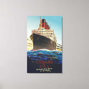 LUCHTVAARTMAATSCHAPPIJ CANVAS AFDRUK