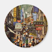  luchtvaartmaatschappij Hong Kong China Reis Magneet (Voorkant)