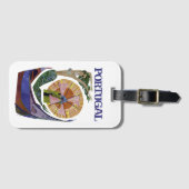  luchtvaartmaatschappij Portugal Reis Bagagelabel (Voorkant (horizontaal))