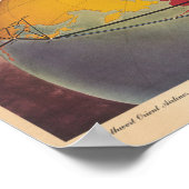  luchtvaartmaatschappij poster (Hoek)