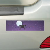 luchtvaartmaatschappij vertrek bumpersticker (Op auto)