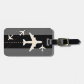 luchtvaartmaatschappijen bagagelabel (Voorkant horizontaal)