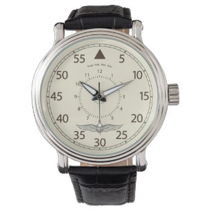 Luchtvaartmaatschappijen, Cream en Brown Horloge
