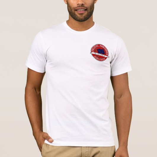  LUCHTVAARTMAATSCHAPPIJEN PNA PACIFIC N ALASKA ROU T-SHIRT (Voorkant)