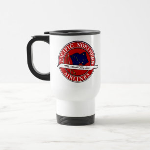 LUCHTVAARTMAATSCHAPPIJEN TRAVEL MUG PACIFIC NORTH REISBEKER