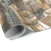 LUCHTVAARTMAATSCHAPPIJEN VOOR HET UITZICHT VAN DE CADEAUPAPIER (Rol Hoek)