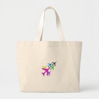 LUCHTVAARTMAATSCHAPPIJEN VOOR VLUCHTELING GROTE TOTE BAG