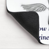 Luchtvaartmachinisten Mate Mousepad Muismat (Hoek)