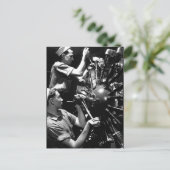 Luchtvaartmachinisten parten van het Navy_War-afbe Briefkaart (Staand voorkant)