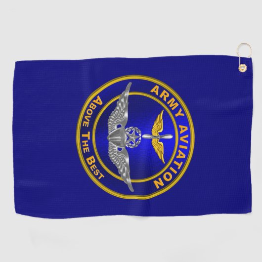 Luchtvaartmaster Wings Golfhanddoek (Horizontaal)