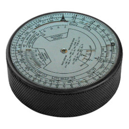 Luchtvaartnavigatiecomputer Hockey Puck