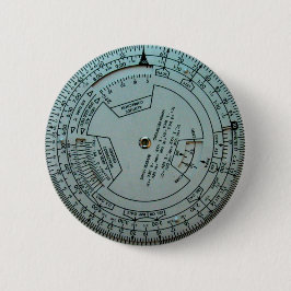 Luchtvaartnavigatiecomputer Ronde Button 5,7 Cm