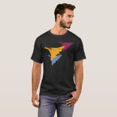 Luchtvaartontwerp voor reconcorde Jet Airplane T-shirt (Voorkant volledig)