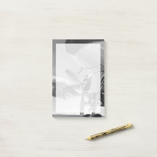 Luchtvaartpictogram Post-it® Notes (Op bureau)