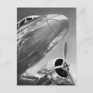 Luchtvaartpictogram: Up-Close-Uitzicht Briefkaart