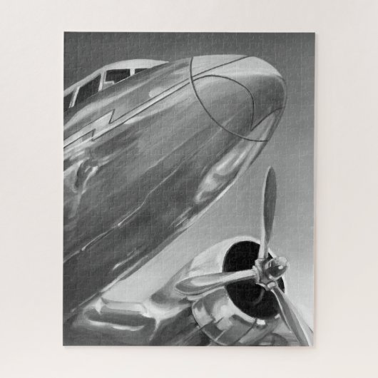 Luchtvaartpictogram: Up-Close-Uitzicht Legpuzzel (Verticaal)