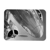 Luchtvaartpictogram: Up-Close-Uitzicht Magneet (Horizontaal)