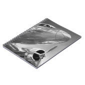 Luchtvaartpictogram: Up-Close-Uitzicht Notitieboek (Linkerzijde)