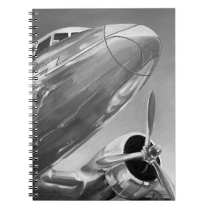 Luchtvaartpictogram: Up-Close-Uitzicht Notitieboek