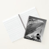 Luchtvaartpictogram: Up-Close-Uitzicht Notitieboek (Binnen)