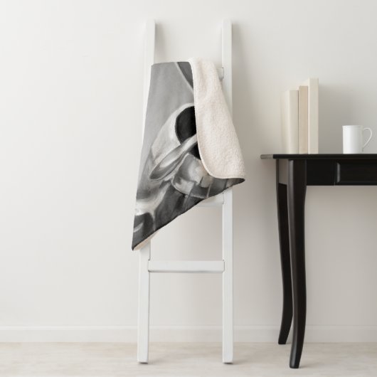 Luchtvaartpictogram: Up-Close-Uitzicht Sherpa Deken (In situ)