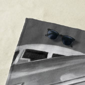 Luchtvaartpictogram: Up-Close-Uitzicht Strandlaken (In situ)