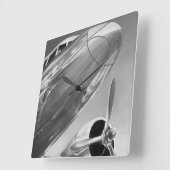 Luchtvaartpictogram: Up-Close-Uitzicht Vierkante Klok (Hoek)