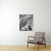 Luchtvaartpictogram: Up-Close-Uitzicht Wandkleed (In situ)