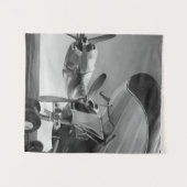 Luchtvaartpictogram Wandkleed (Voorkant (horizontaal))