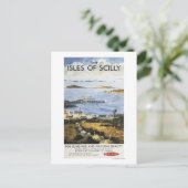 Luchtvaartscène van het Poster van de stad en de h Briefkaart (Staand voorkant)