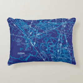 Luchtvaartschema Accent Kussen