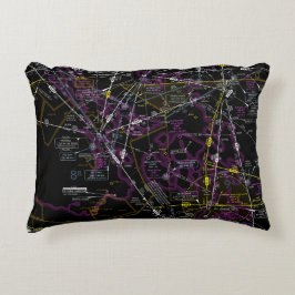 Luchtvaartschema Accent Kussen