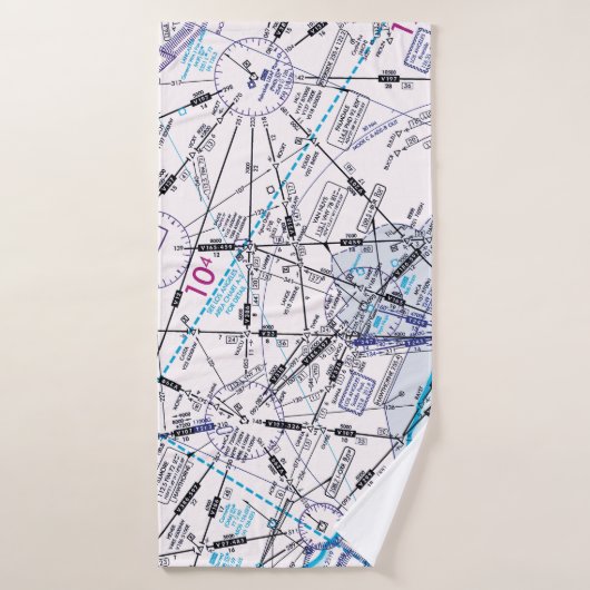 Luchtvaartschema Badhanddoek (Badhanddoek)